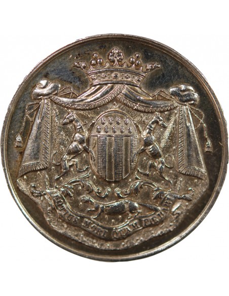 CAISSE D'EPARGNE DE RENNES - JETON ARGENT poinçon Corne (après 1879)