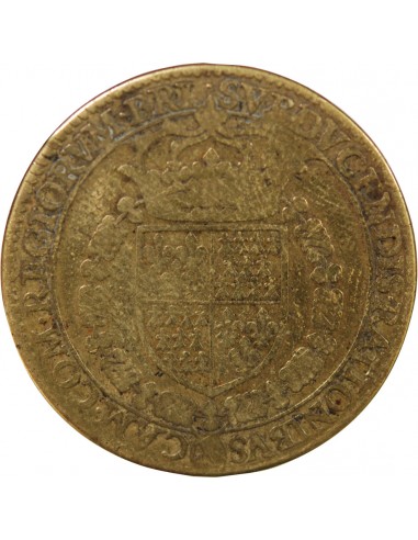 CHAMBRE DES COMPTES DE BRETAGNE – JETON LAITON 1587 NANTES