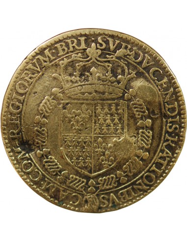 CHAMBRE DES COMPTES DE BRETAGNE – JETON LAITON 1589 NANTES