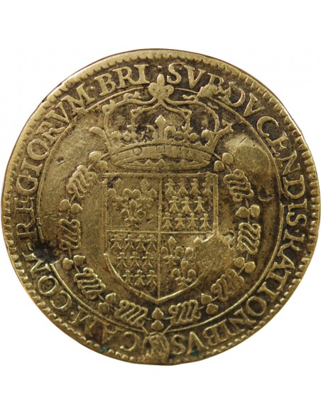 CHAMBRE DES COMPTES DE BRETAGNE – JETON LAITON 1589 NANTES