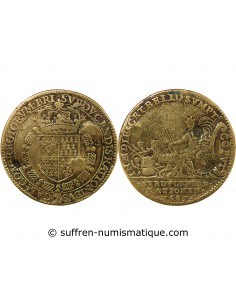 CHAMBRE DES COMPTES DE BRETAGNE – JETON LAITON 1589 NANTES