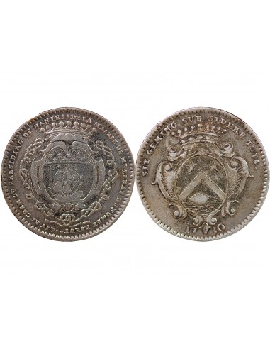 MAIRE DE NANTES, RENE LERAY – JETON ARGENT 1730