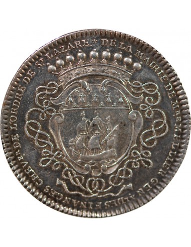 MAIRE DE NANTES, GERARD MELLIER – JETON ARGENT 1721