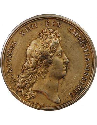 REFRAPPE LOUIS XIV - MÉDAILLE ARGENT DORE - GRANDE SEMAINE MARITIME DE NANTES, AOUT 1908