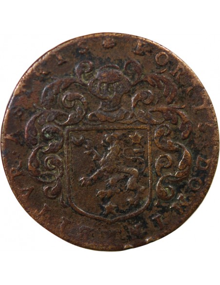 MAIRE DE NANTES - CLAUDE BIDE, SIEUR DE RANZAY - JETON CUIVRE 1653