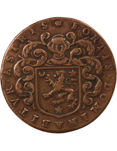 MAIRE DE NANTES - CLAUDE BIDE, SIEUR DE RANZAY - JETON CUIVRE 1653