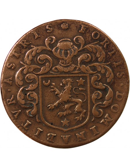 MAIRE DE NANTES - CLAUDE BIDE, SIEUR DE RANZAY - JETON CUIVRE 1653