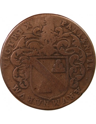 MAIRE DE NANTES - YVES DE MONTI, SIEUR DE LA CHALONNIERE - JETON CUIVRE 1644