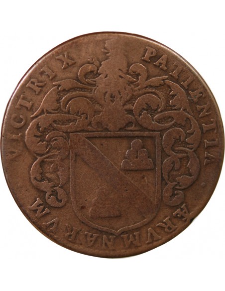 MAIRE DE NANTES - YVES DE MONTI, SIEUR DE LA CHALONNIERE - JETON CUIVRE 1644