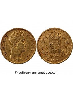 CHARLES X﻿ - 40 FRANCS OR 1828 A PARIS﻿