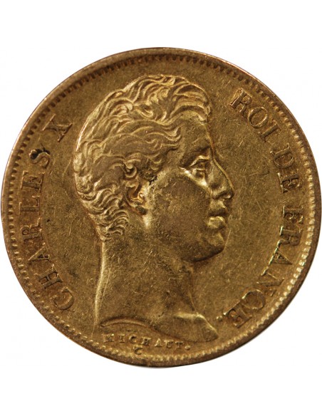 CHARLES X﻿ - 40 FRANCS OR 1830 A PARIS﻿