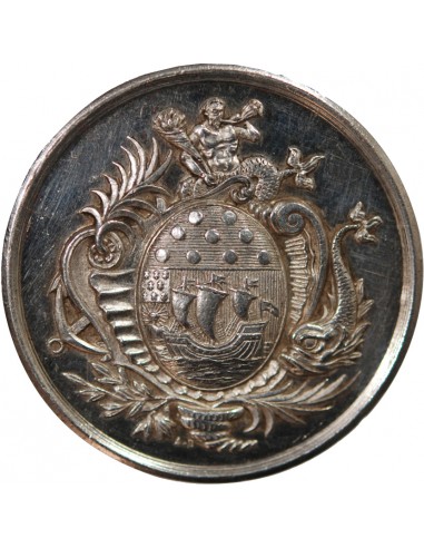 CAISSE D'EPARGNE DE LORIENT - JETON ARGENT poinçon Corne (après 1879)