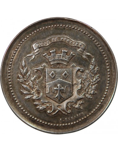 CAISSE D'EPARGNE DE LORIENT - JETON ARGENT poinçon Corne (après 1879)