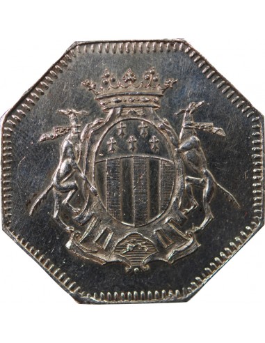 CAISSE D'EPARGNE DE RENNES - JETON ARGENT poinçon Corne (après 1879)