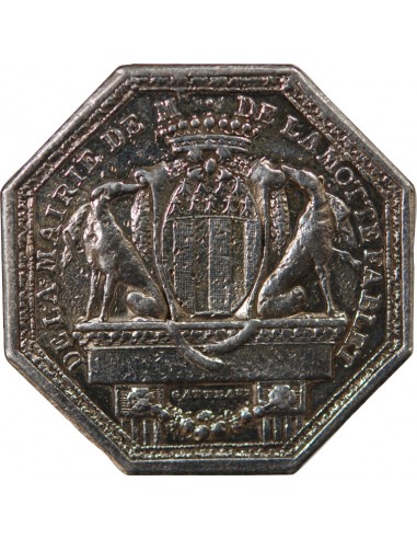 NOBLESSE DE BRETAGNE - YVES DE LA MOTTE FABLET, MAIRE DE RENNES - JETON ARGENT n.d. (c.1788)