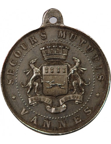 SECOURS MUTUELS DE VANNES - MEDAILLE ARGENT