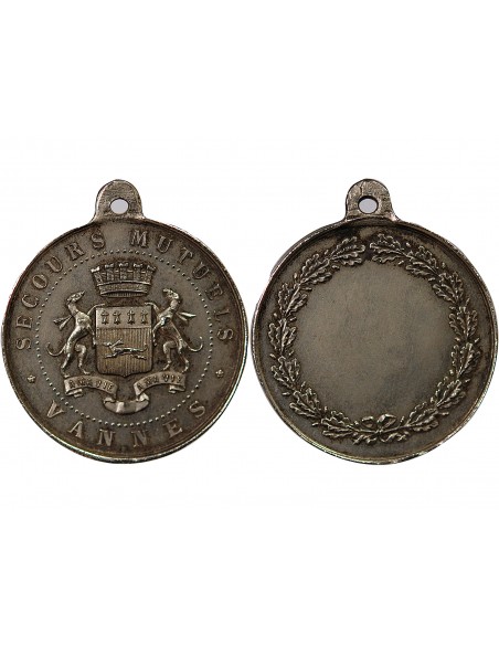 SECOURS MUTUELS DE VANNES - MEDAILLE ARGENT