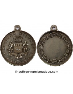 SECOURS MUTUELS DE VANNES - MEDAILLE ARGENT