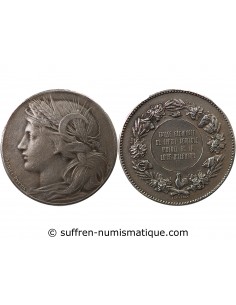 CAISSE REGIONALE DE CREDIT AGRICOLE MUTUEL DE LA LOIRE INFERIEURE - MEDAILLE ARGENT - n.d. (1880-1889)