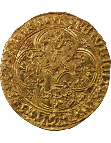 CHARLES VI LE FOU - ECU D'OR A LA COURONNE, 1420-1423