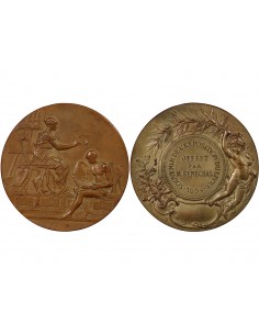 EXPOSITION DU LIVRE - MEDAILLE 1894 2