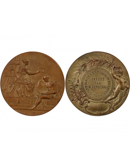 EXPOSITION DU LIVRE - MEDAILLE 1894