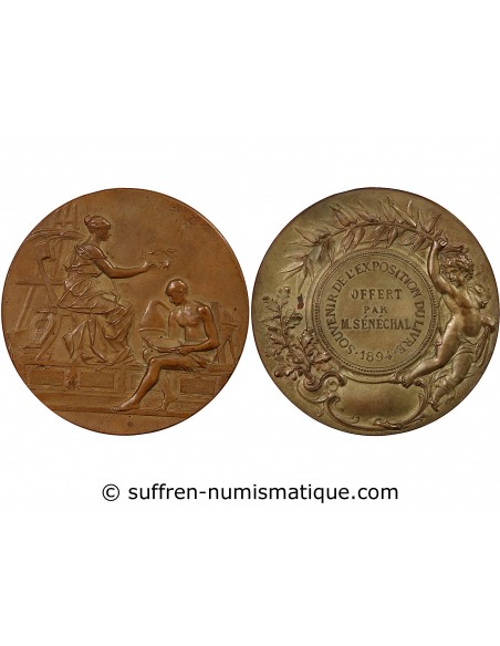 EXPOSITION DU LIVRE - MEDAILLE 1894