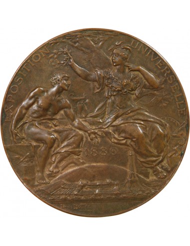 EXPOSITION UNIVERSELLE - MEDAILLE 1889