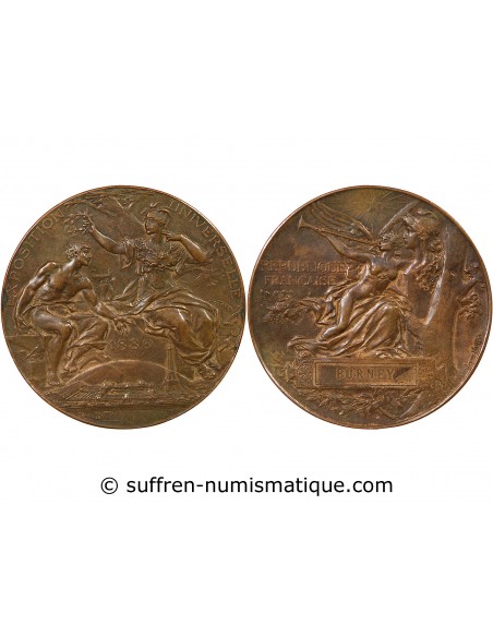EXPOSITION UNIVERSELLE - MEDAILLE 1889