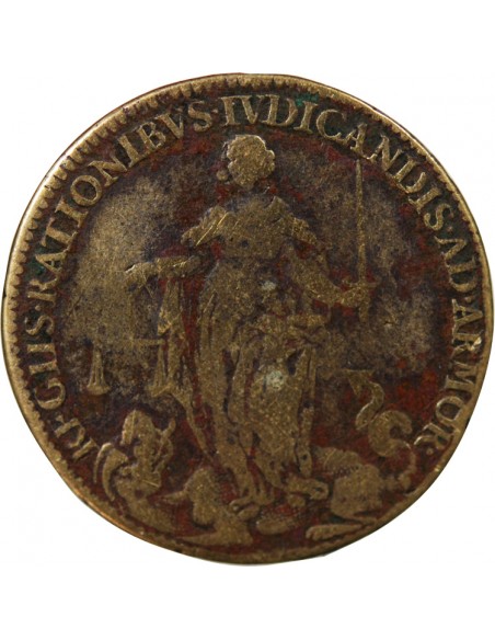 CHAMBRE DES COMPTES DE BRETAGNE – JETON LAITON 1647 NANTES