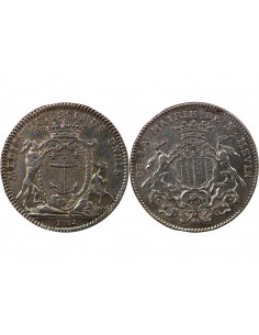 MAIRE DE RENNES - JACQUES JULIEN HEVIN - JETON ARGENT 1762 2