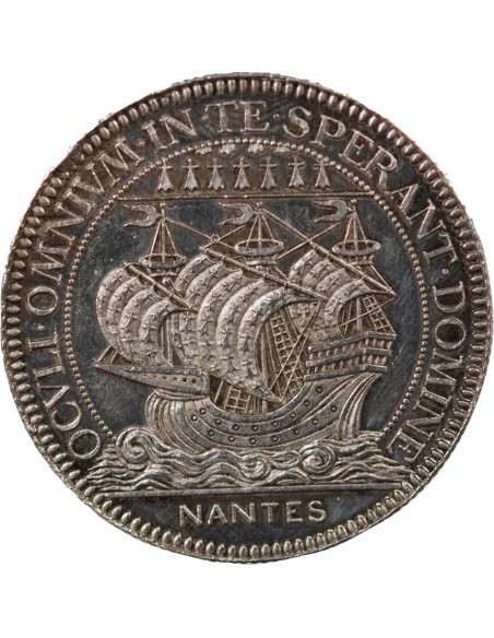 TRIBUNAL DE COMMERCE DE NANTES - JETON ARGENT, SANS POINCON CORNE