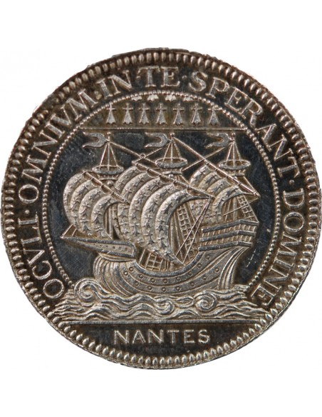 TRIBUNAL DE COMMERCE DE NANTES - JETON ARGENT, SANS POINCON CORNE