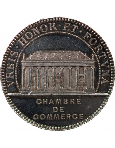 TRIBUNAL DE COMMERCE DE NANTES - JETON ARGENT, SANS POINCON CORNE
