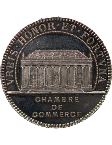 TRIBUNAL DE COMMERCE DE NANTES - JETON ARGENT, SANS POINCON CORNE
