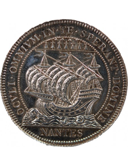 TRIBUNAL DE COMMERCE DE NANTES - JETON ARGENT, SANS POINCON CORNE