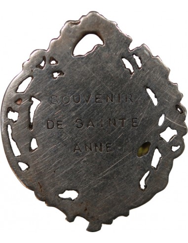 AURAY, BASILIQUE ET SANCTUAIRE DE SAINTE-ANNE - MEDAILLE SOUVENIR ARGENT