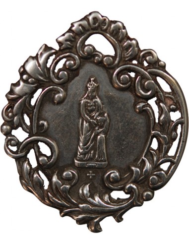 AURAY, BASILIQUE ET SANCTUAIRE DE SAINTE-ANNE - MEDAILLE SOUVENIR ARGENT