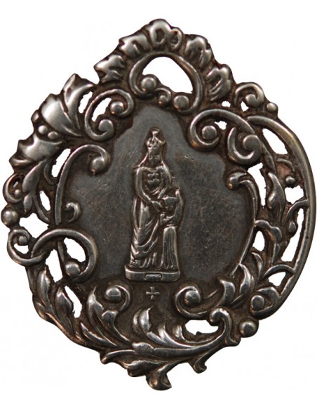 AURAY, BASILIQUE ET SANCTUAIRE DE SAINTE-ANNE - MEDAILLE SOUVENIR ARGENT