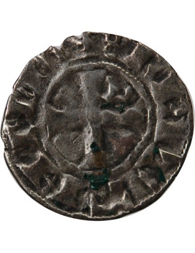 DUCHÉ DE BRETAGNE, JEAN II - DENIER 1286 / 1305 NANTES