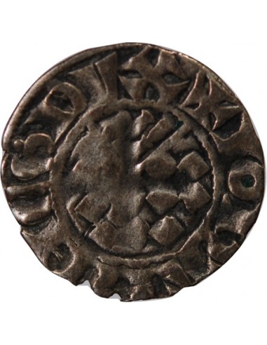 DUCHÉ DE BRETAGNE, JEAN II - DENIER 1286 / 1305 NANTES