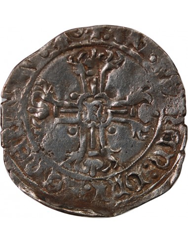 DUCHÉ DE BRETAGNE, FRANCOIS II - GROS A L'ÉCU, 1458 / 1488 NANTES
