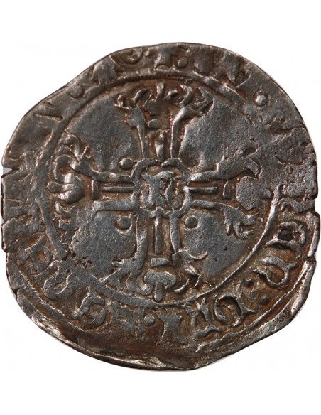 DUCHÉ DE BRETAGNE, FRANCOIS II - GROS A L'ÉCU, 1458 / 1488 NANTES
