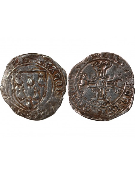 DUCHÉ DE BRETAGNE, FRANCOIS II - GROS A L'ÉCU, 1458 / 1488 NANTES