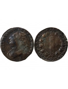 LOUIS XVI, CONSTITUTION - 12 DENIERS 1793 T NANTES 2