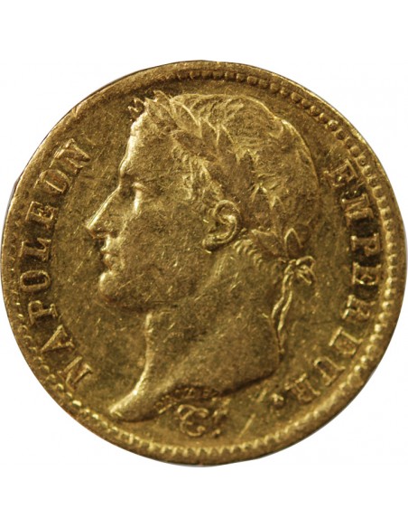 NAPOLEON Ier - 20 FRANCS OR 1812 M TOULOUSE