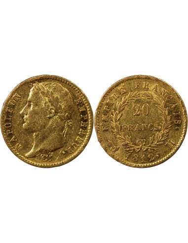 NAPOLEON Ier - 20 FRANCS OR 1812 M TOULOUSE