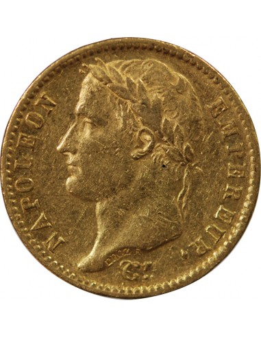 NAPOLEON Ier - 20 FRANCS OR 1812 M TOULOUSE