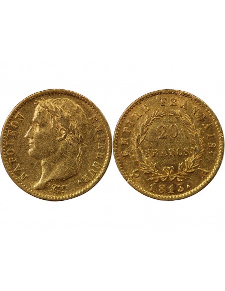 NAPOLEON Ier - 20 FRANCS OR 1812 M TOULOUSE