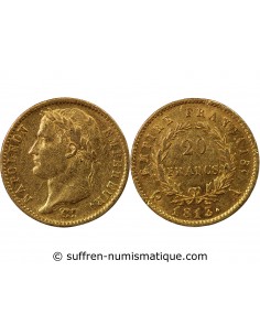 NAPOLEON Ier - 20 FRANCS OR 1812 M TOULOUSE